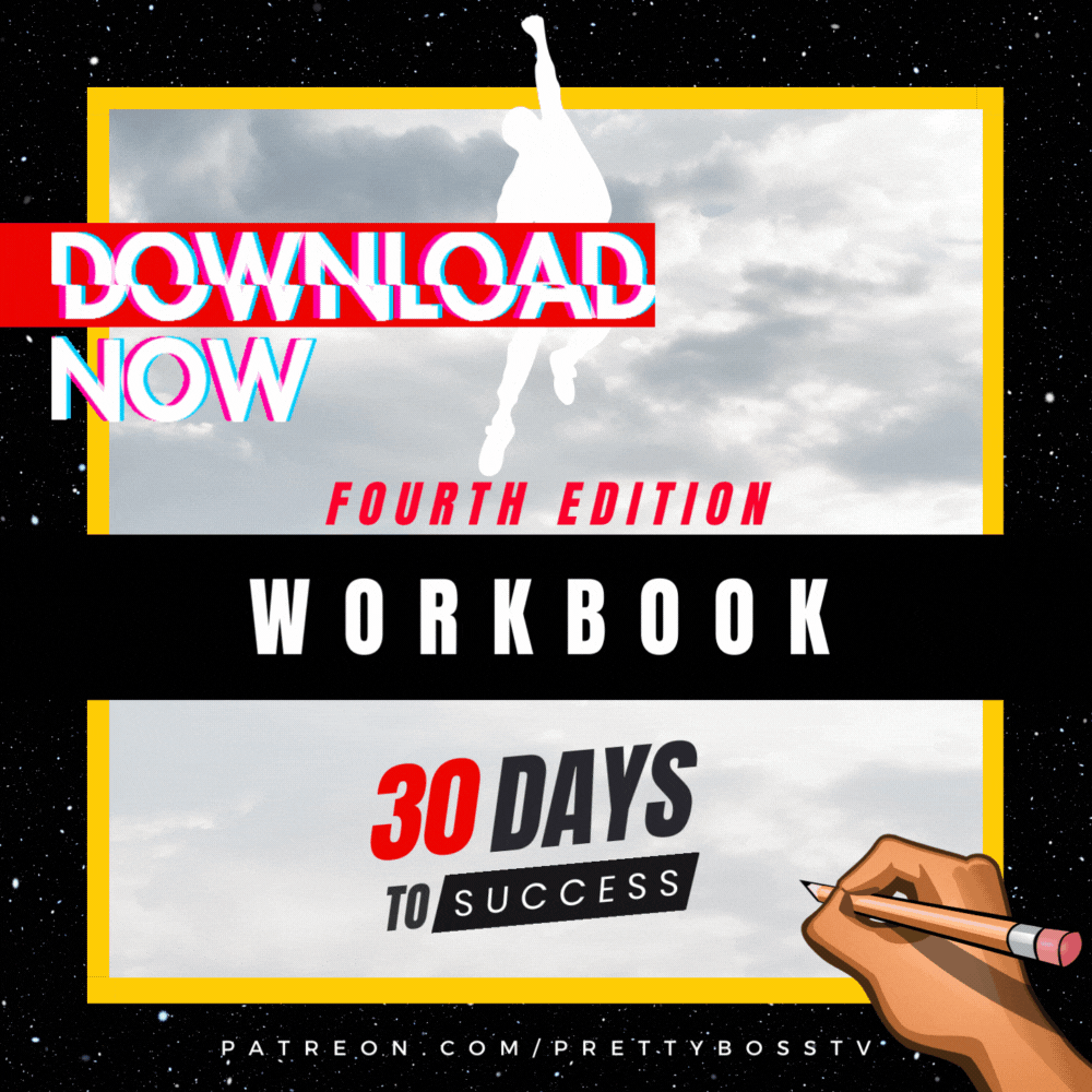 30 Days to Success Workbook + Access to Daily 30 DTS Podcast
