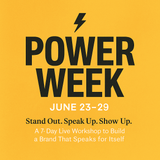 POWER WEEK | 7-Day Live Workshop