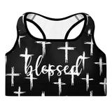 Pretty Blessed Sports Bra PBM™ | Black