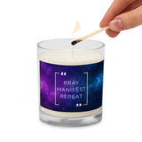 Pray, Manifest, Repeat Candle PBM™