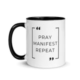 Pray, Manifest, Repeat Mug PBM™