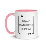 Pray, Manifest, Repeat Mug PBM™
