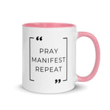 Pray, Manifest, Repeat Mug PBM™