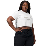 Romans 8:28 Crop Top