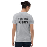 30 DTS Unisex T-Shirt | White