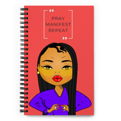 Pray, Manifest, Repeat Notebook PBM™