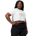 Romans 8:28 Crop Top