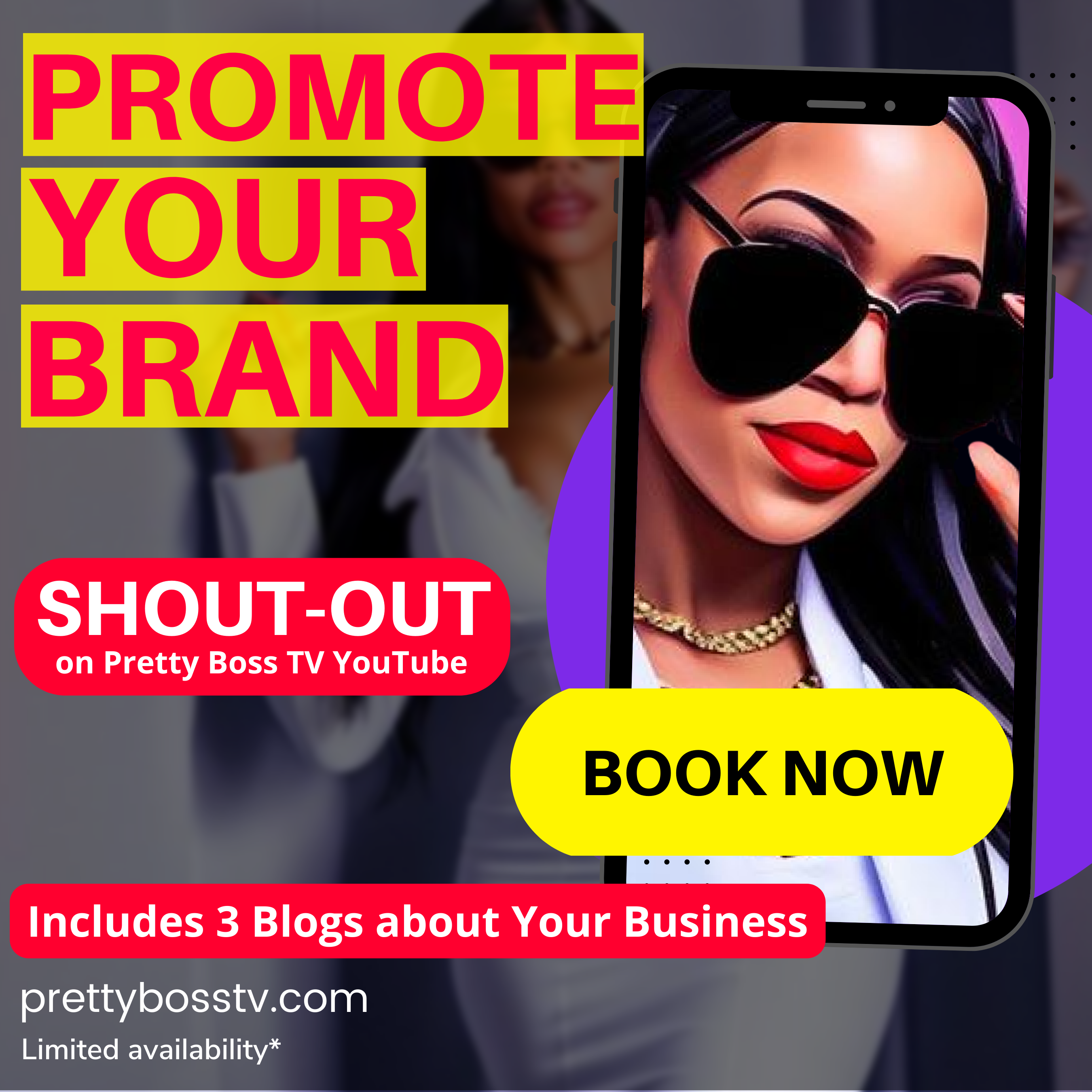 PROMOTE YOUR BRAND | SHOUT-OUT + SMART SEO