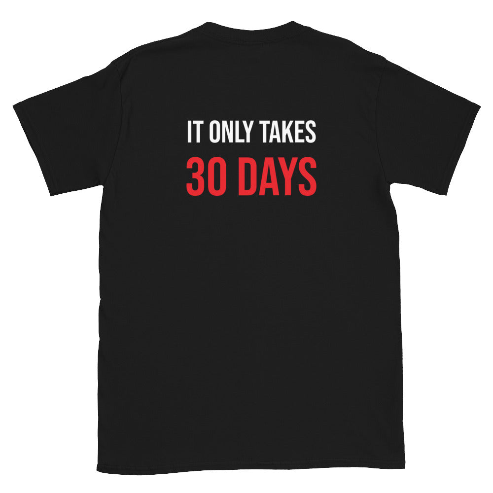 30 DTS Unisex T-Shirt | Black Main image