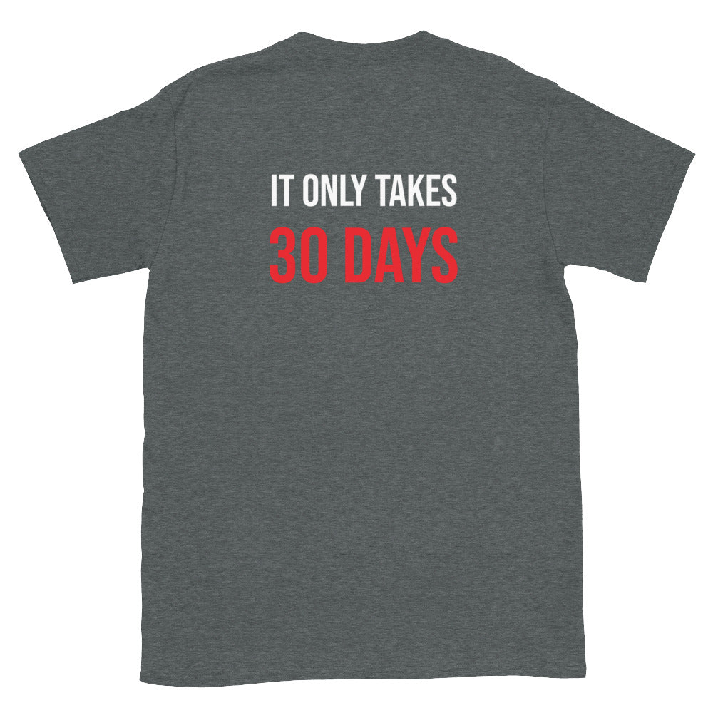 30 DTS Unisex T-Shirt | Black