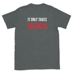 30 DTS Unisex T-Shirt | Black